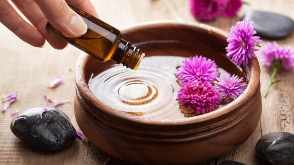 masaje de aromaterapia